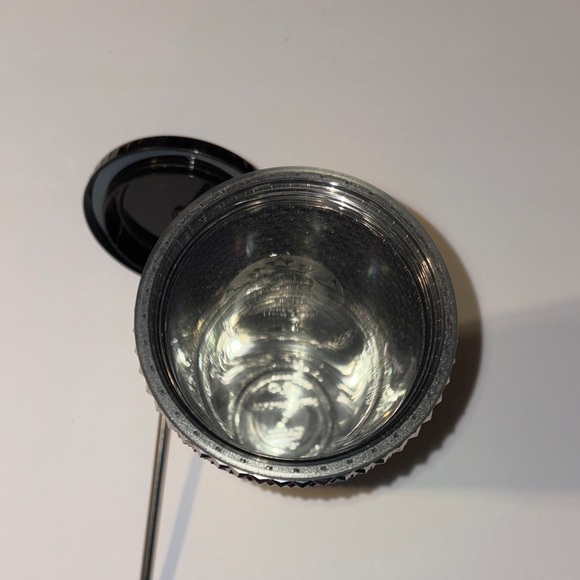 🆕 Disney-Starbucks Silver Studded Tumbler with Straw - Picture 6 of 7